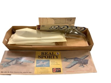 Vintage Remote Control Model Airplane Kit