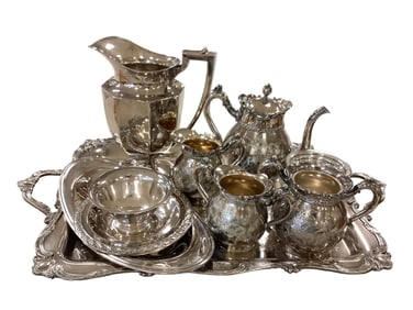 Silver Plated Tea Service