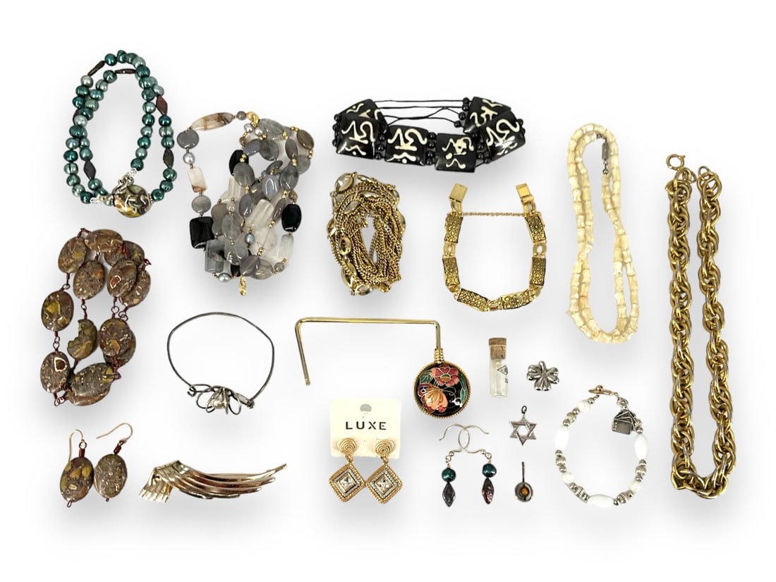 Lot of Fashion Jewelry Including "Monet" (1 of 8)