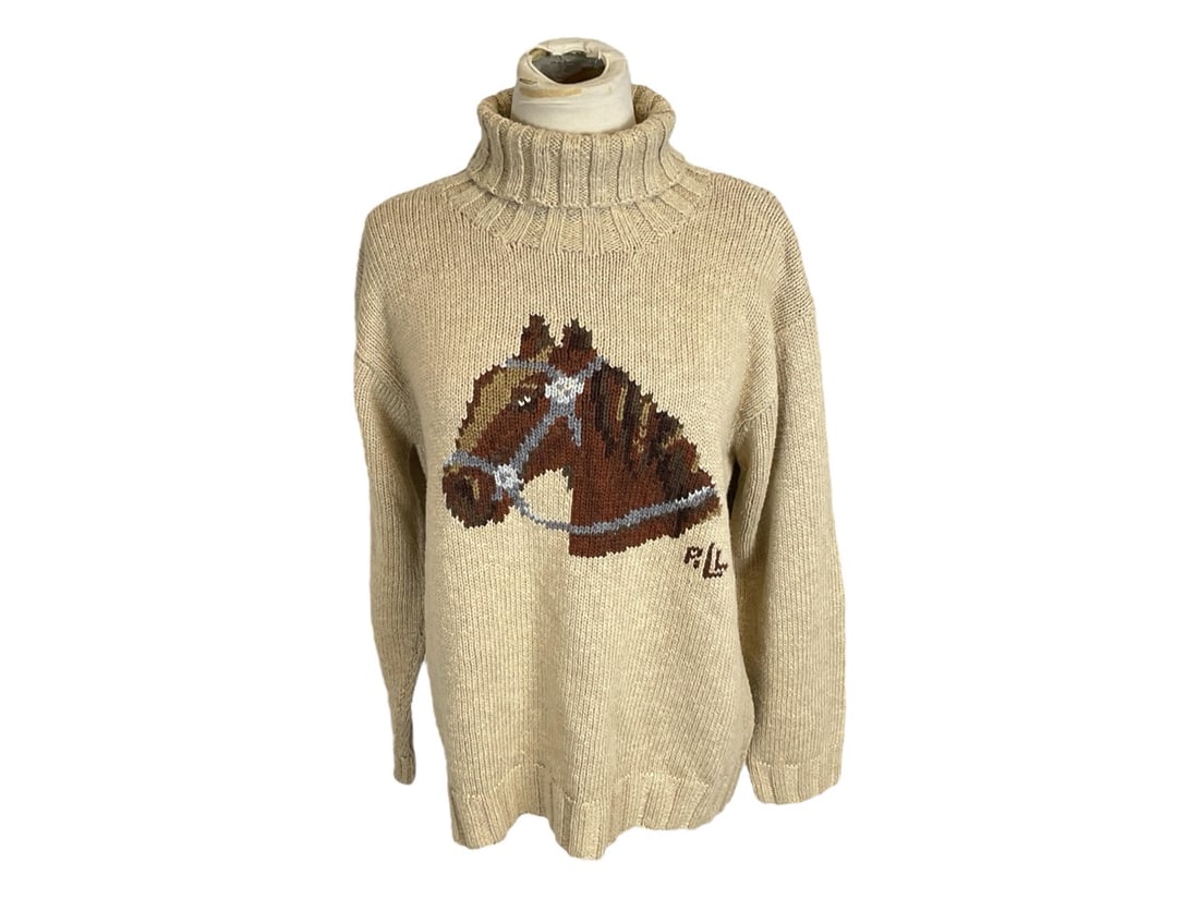 Vintage Ralph Lauren Equestrian Sweater (1 of 4)