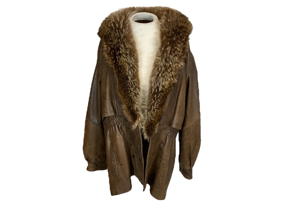 Vintage Jacket With Fur Collar (1 of 6)