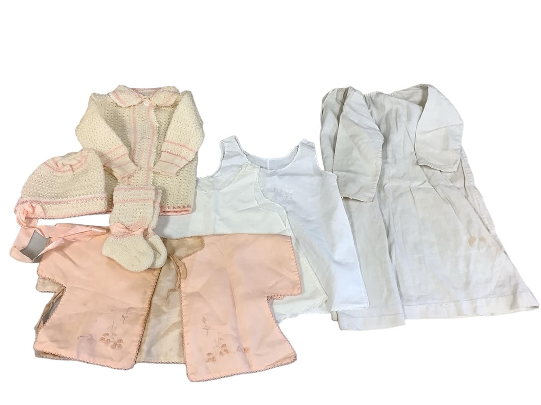 Baby Sweater Set and Baby Nightgowns (1 of 6)