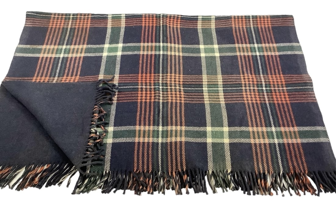 Wool Plaid Blanket (1 of 1)