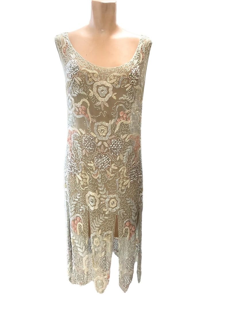 Elegant "Flapper Style" Beaded Overdress (1 of 3)