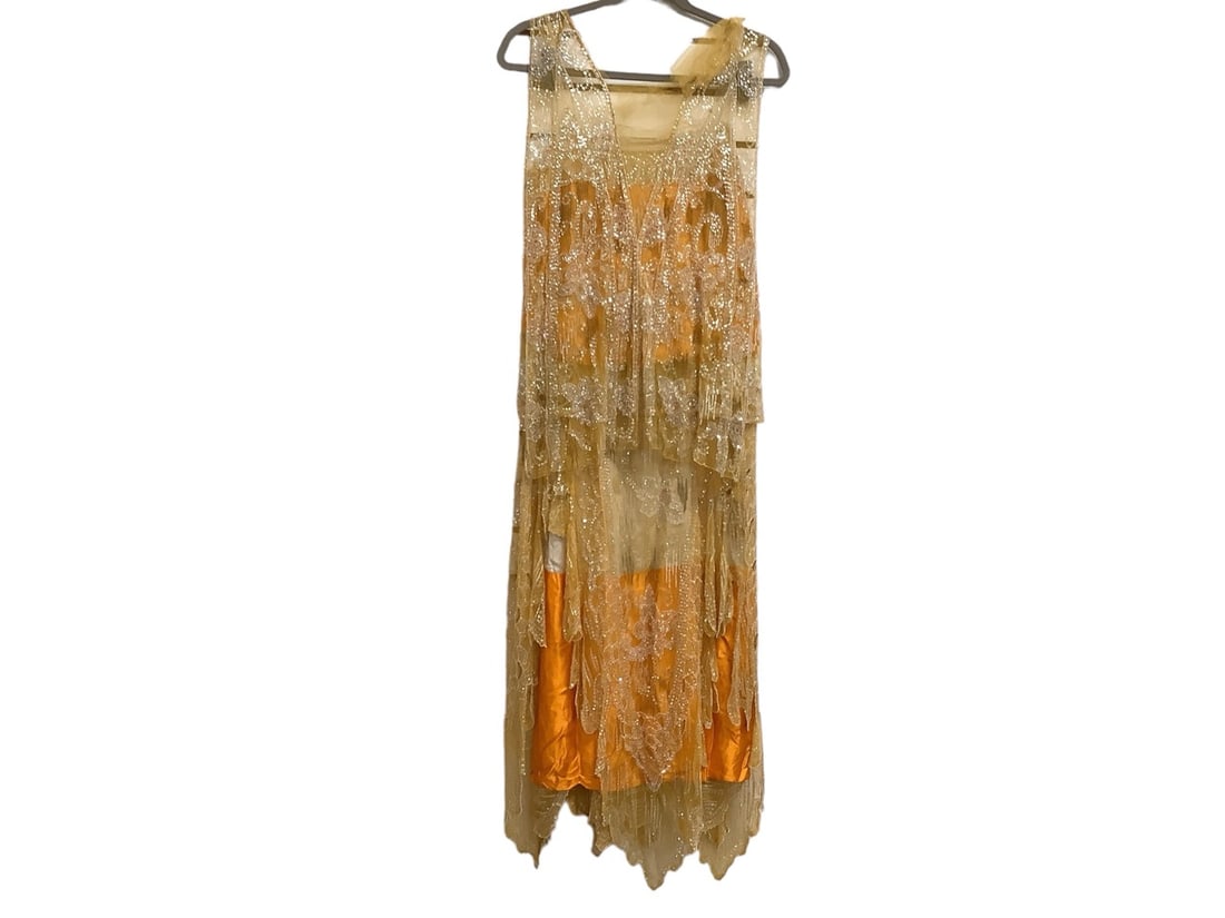 Art Deco Evening Ensemble - 53.5" Shoulder to hem (1 of 6)