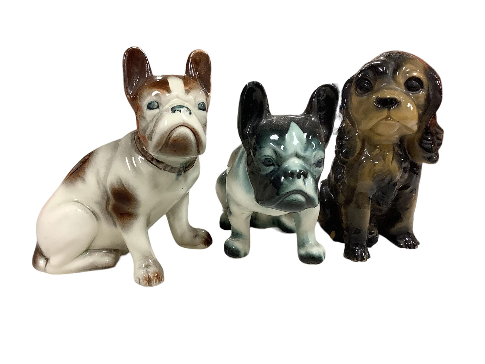 (3) Ceramic Dogs (1 of 4)