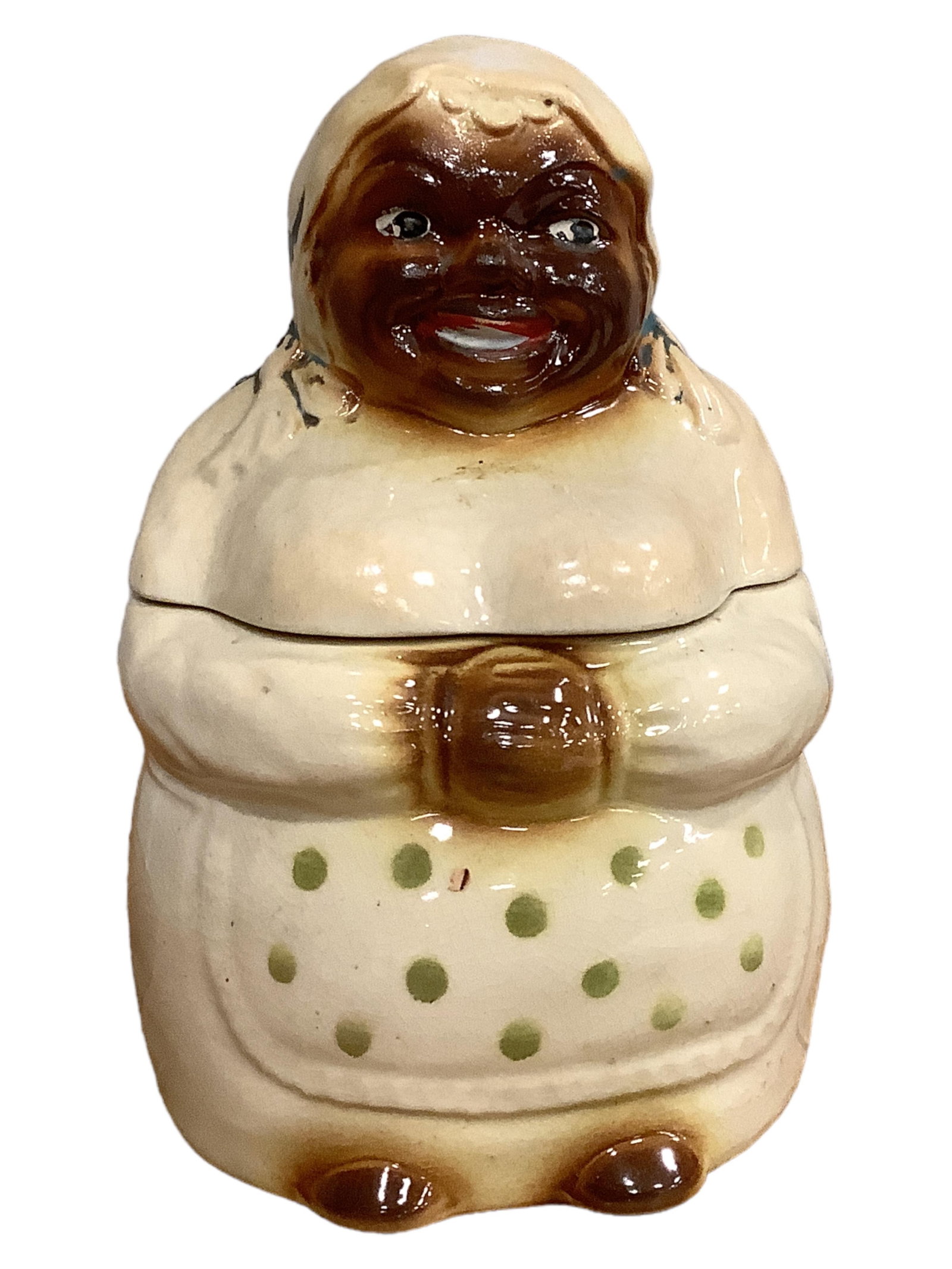Mammy Cookie Jar 9.5" tall, 6" wide, 7" long: Mammy Cookie Jar 9.5" tall, 6" wide, 7" long