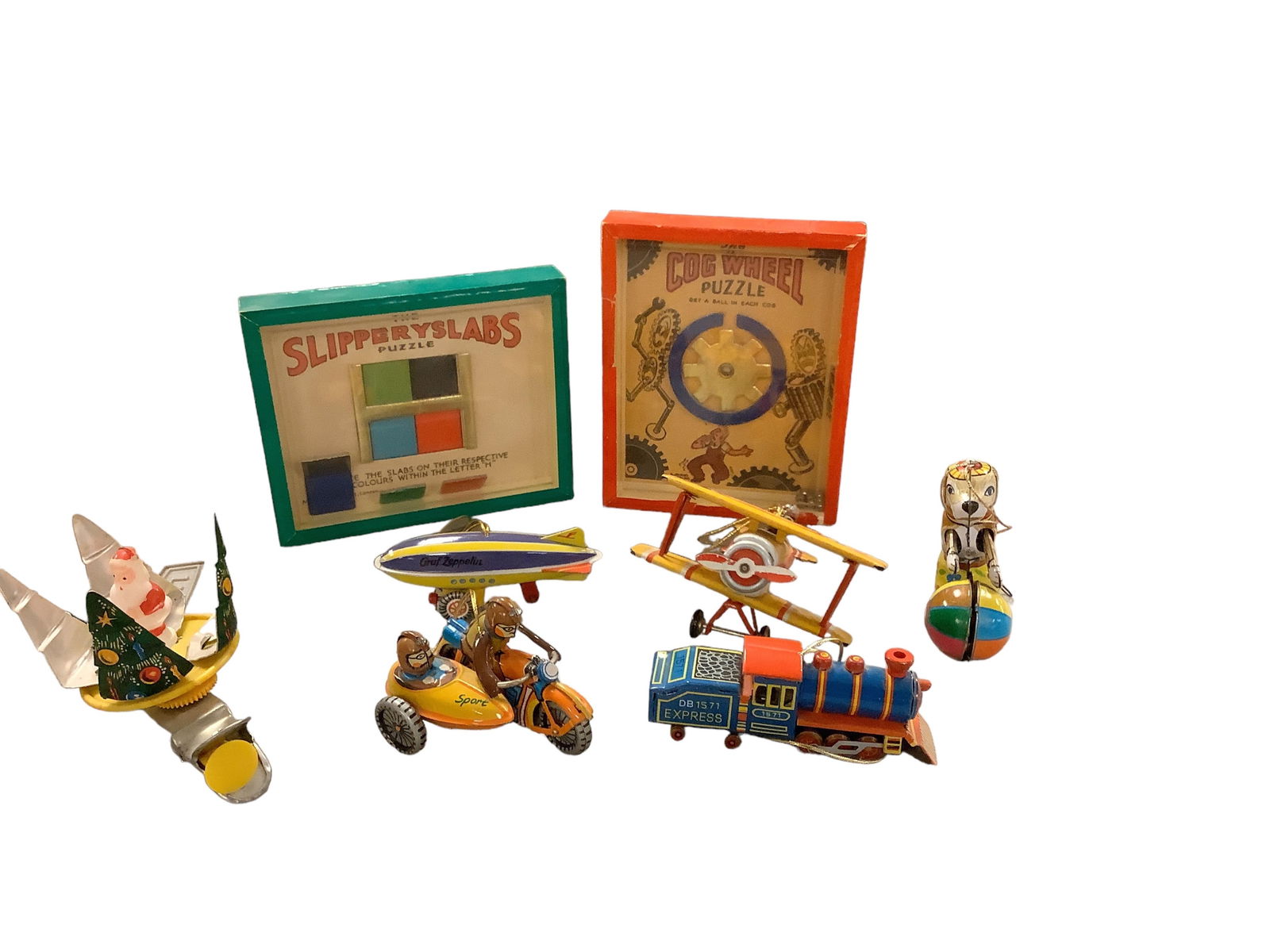Vintage German Tin Toy Ornaments & More (1 of 5)