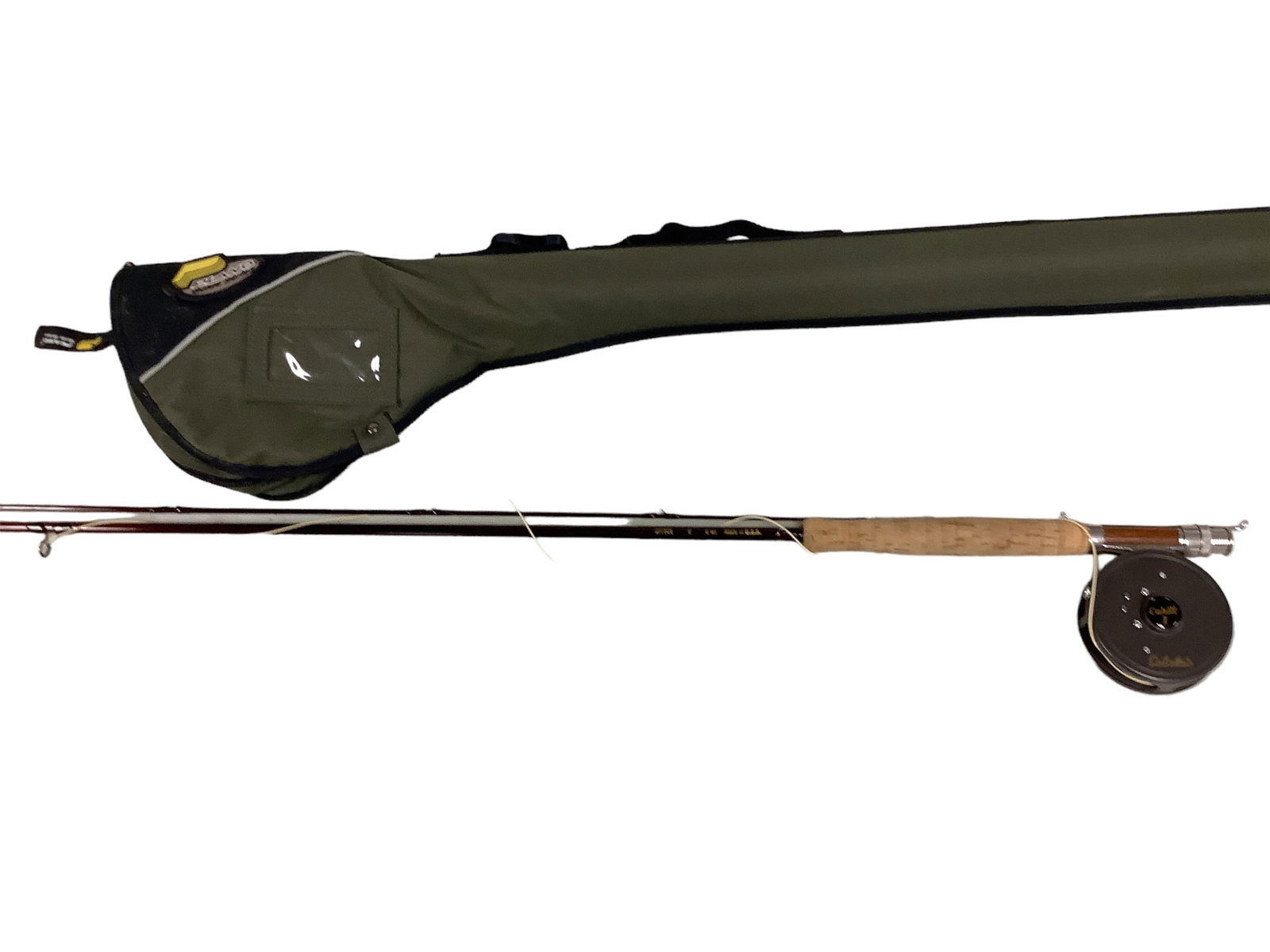 Cabela Cayhill Fly Reel with Fenwick Graphite Rod (1 of 2)