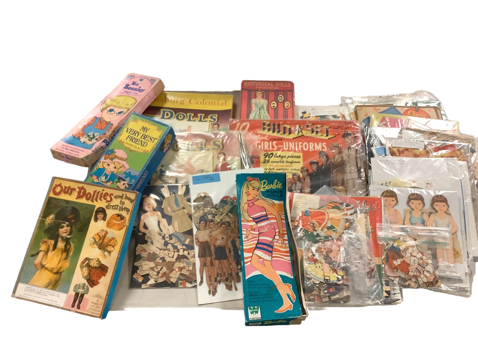 Barbie 1967 Whitman Paper Doll and Lot of 20+ Paper Dolls (1 of 5)