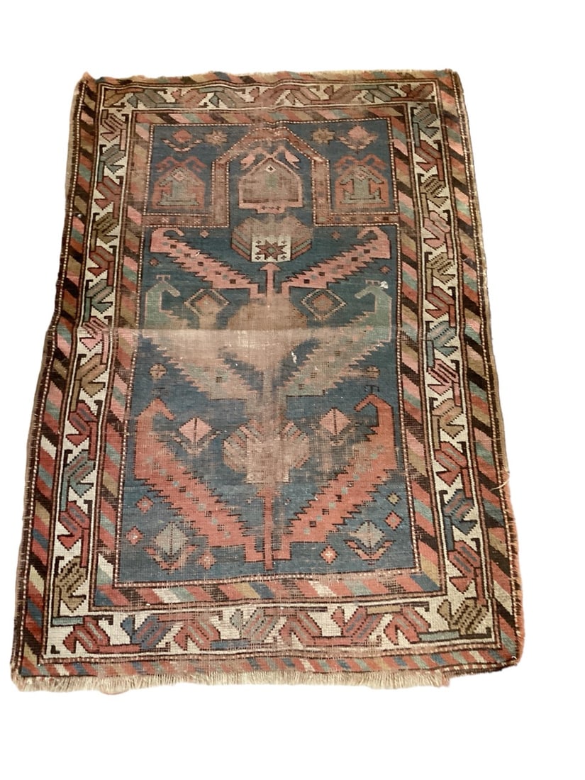 Antique Oriental Rug 53" x 35" (1 of 1)