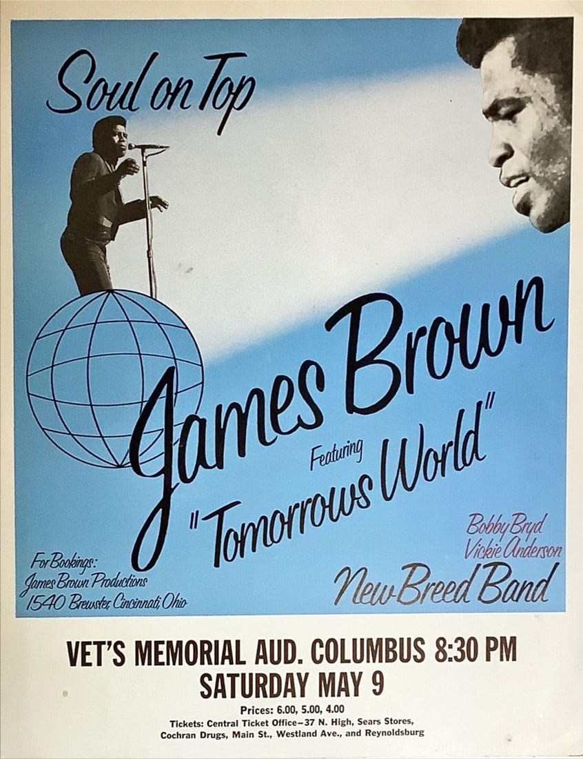 James Brown Poster Measures 22" x 27.75" (1 of 1)