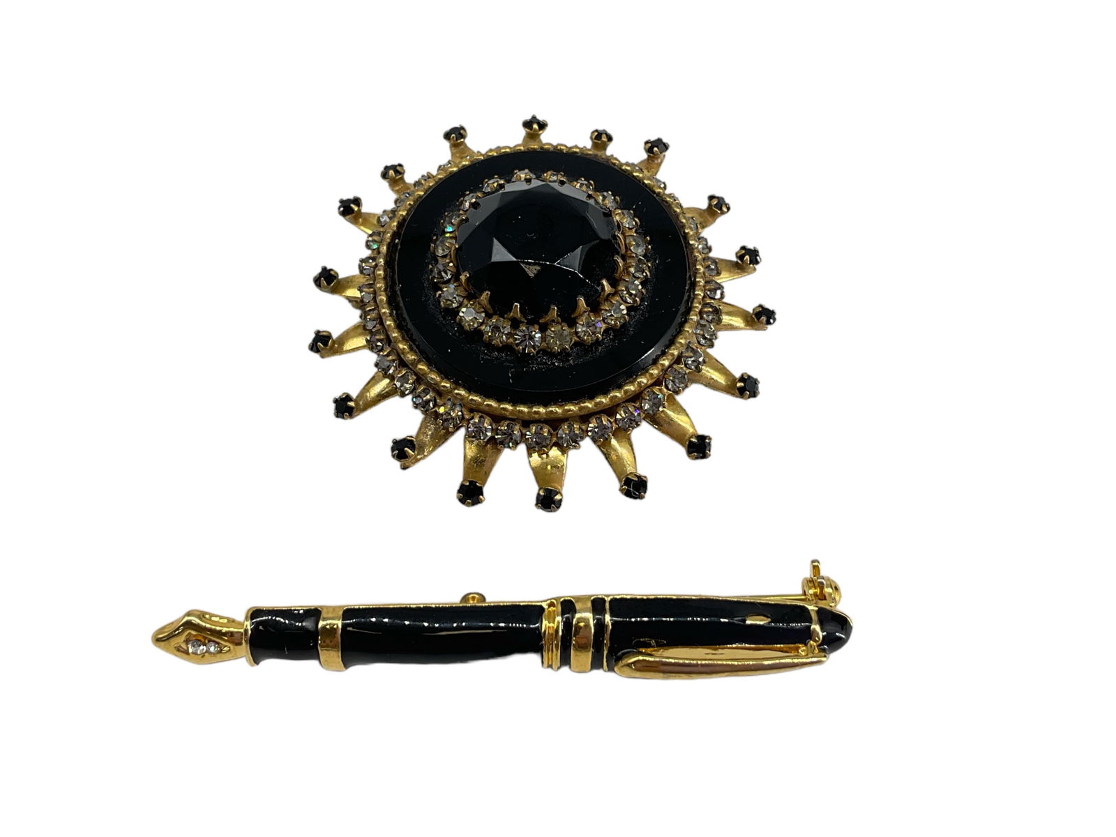 Brooch Signed "Original by Robert" and a Fountain Pen Pin! (1 of 7)
