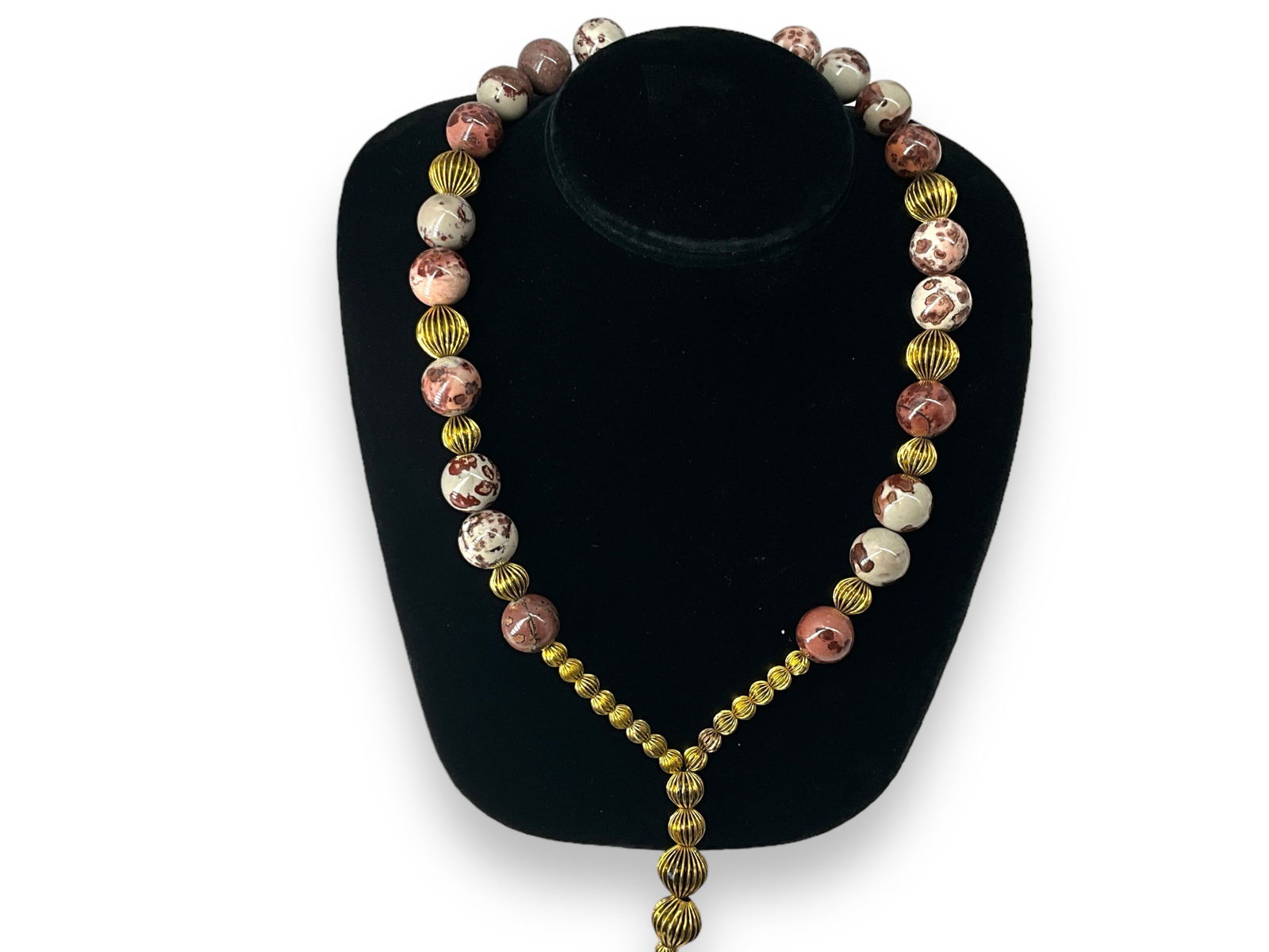 Jasper Statement Necklace (1 of 5)