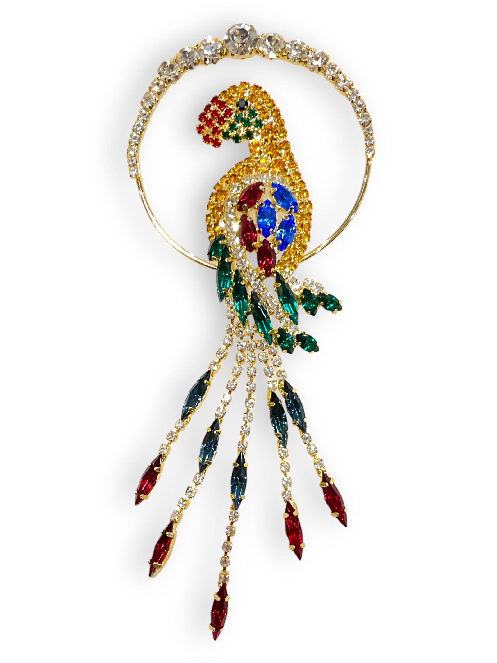 Large Modern Rhinestone Pin (1 of 4)