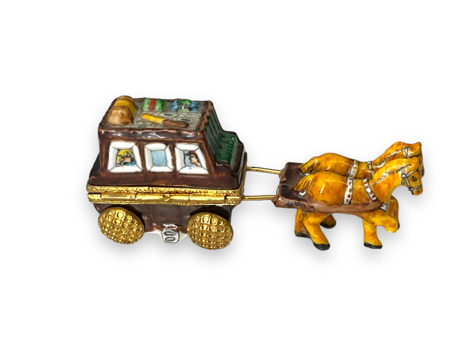 Limoges France Porcelain Trinket Box (1 of 6)