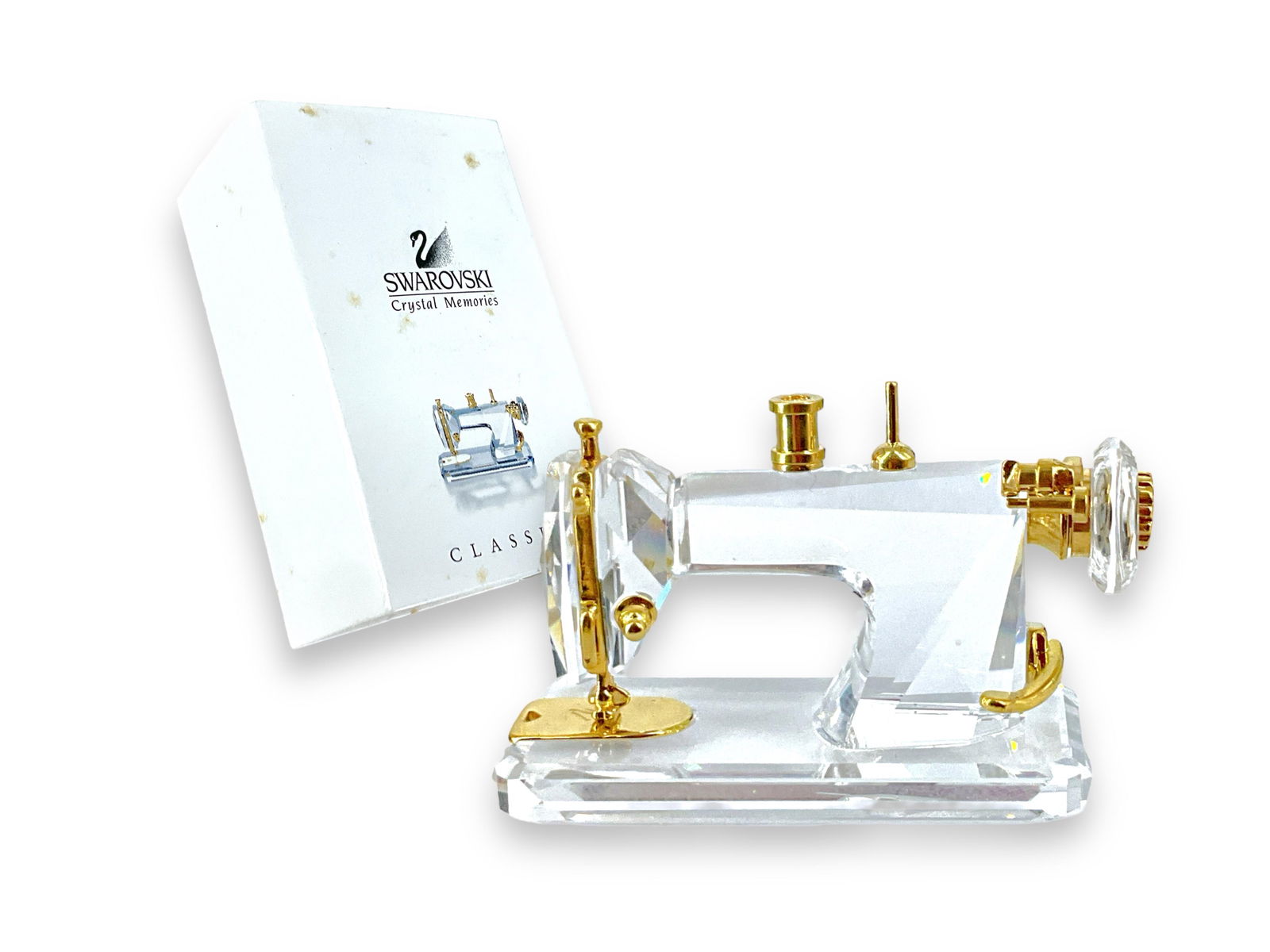Swarovski Crystal Memories Statuette - Sewing Machine (1 of 11)