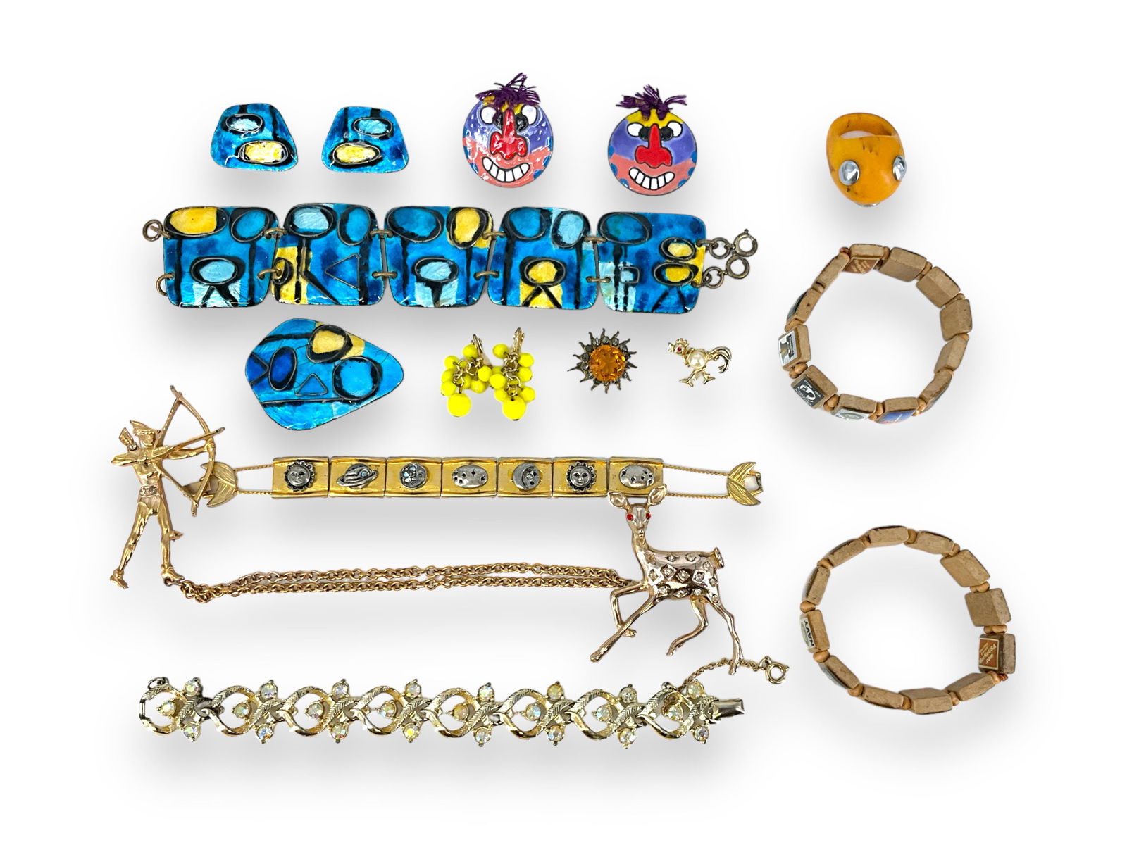 Eclectic Group of Vintage Fashion Jewelry (1 of 9)