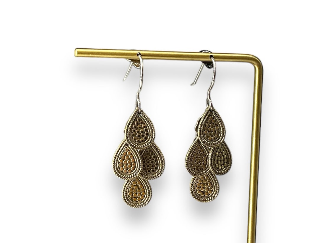 Pair of Sterling Silver Dangle Earrings from Anna Beck (1 of 4)