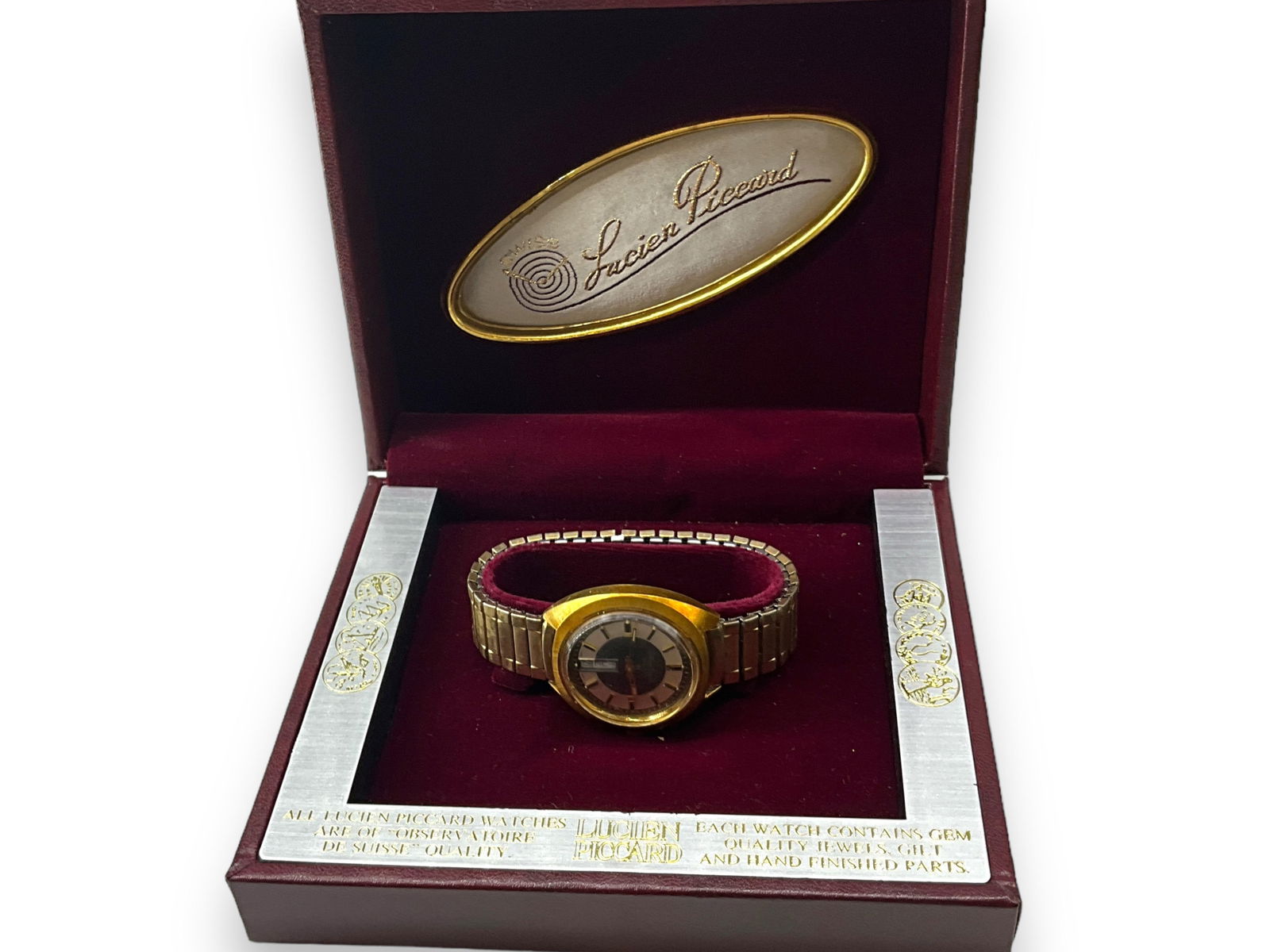 Lucien Piccard Automatic Day/Date Mechanical Wrist Watch (1 of 7)