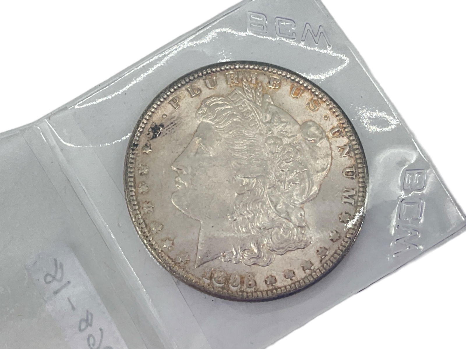 1896-P U.S. Morgan Silver Dollar Coin (1 of 4)