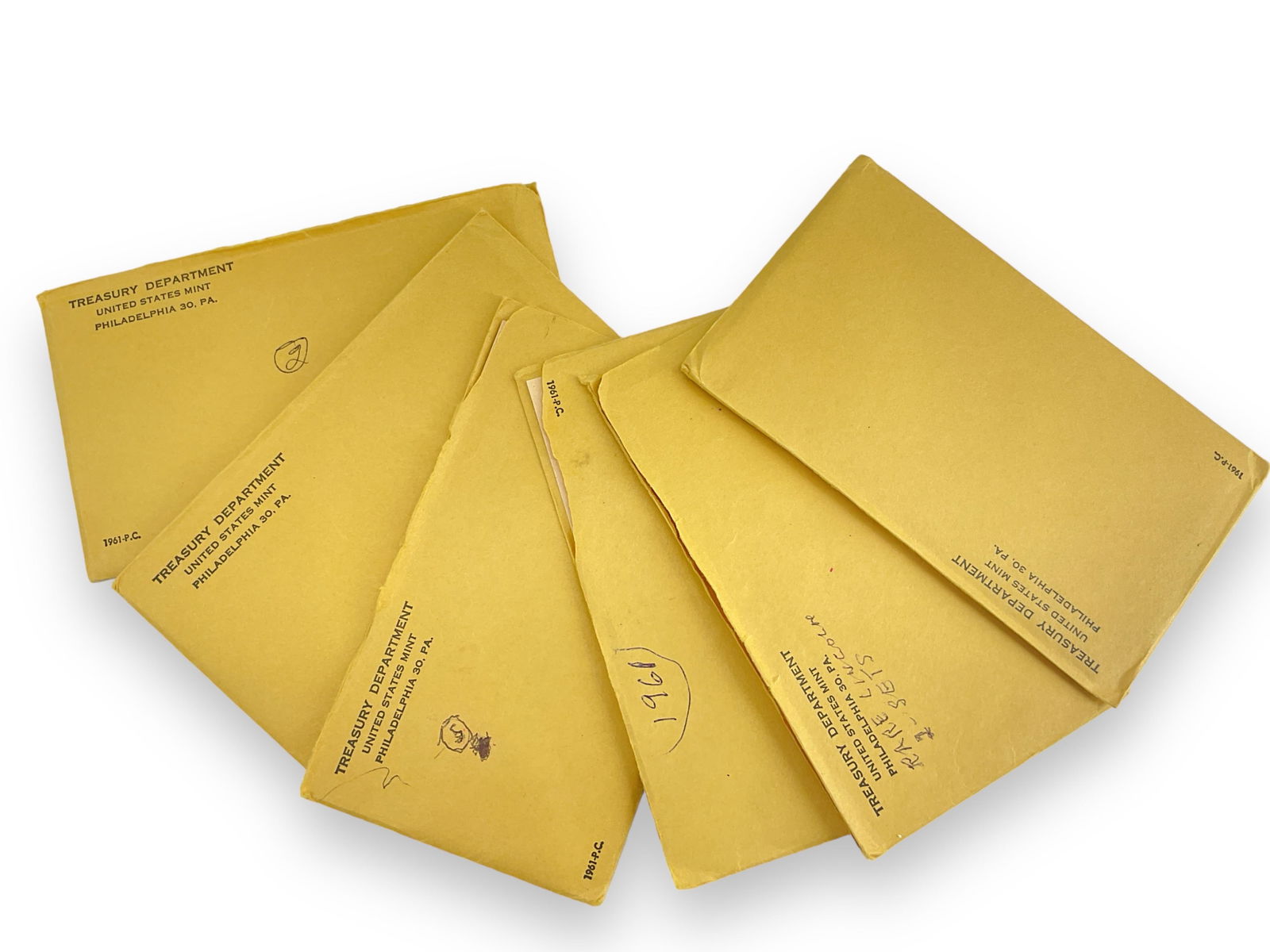 Six U.S. Proof Coin Sets (1 of 4)