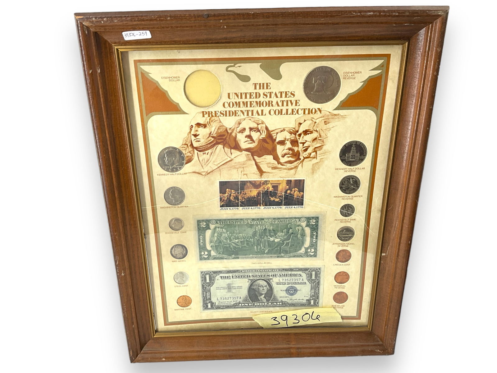 Commemorative Coin Collection in Frame (1 of 3)