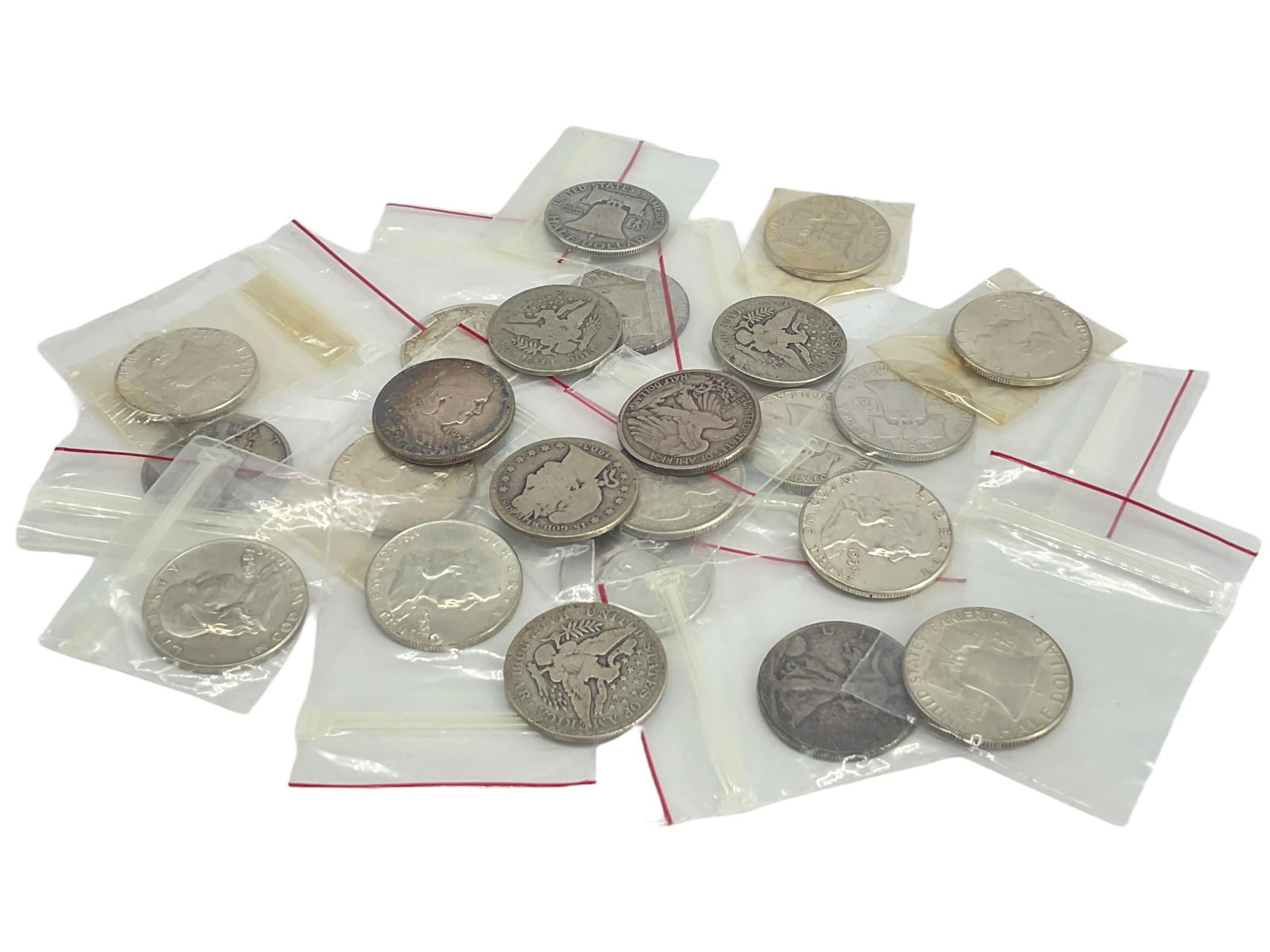 23 U.S. Silver Half Dollar Coins (1 of 5)