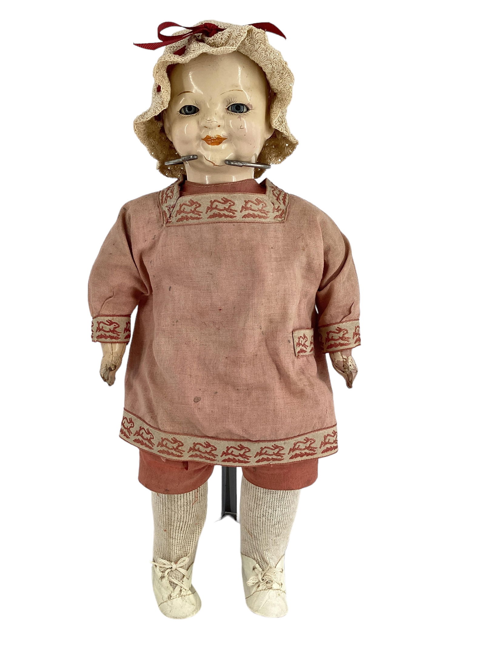 1923 Ideal Soozie Smiles Two-Faced Doll (1 of 6)