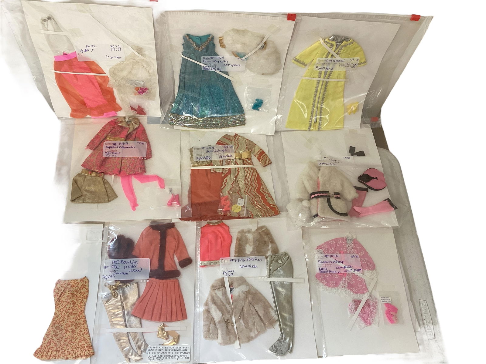 Mod Barbie Outfits - Mostly Complete (1 of 8)