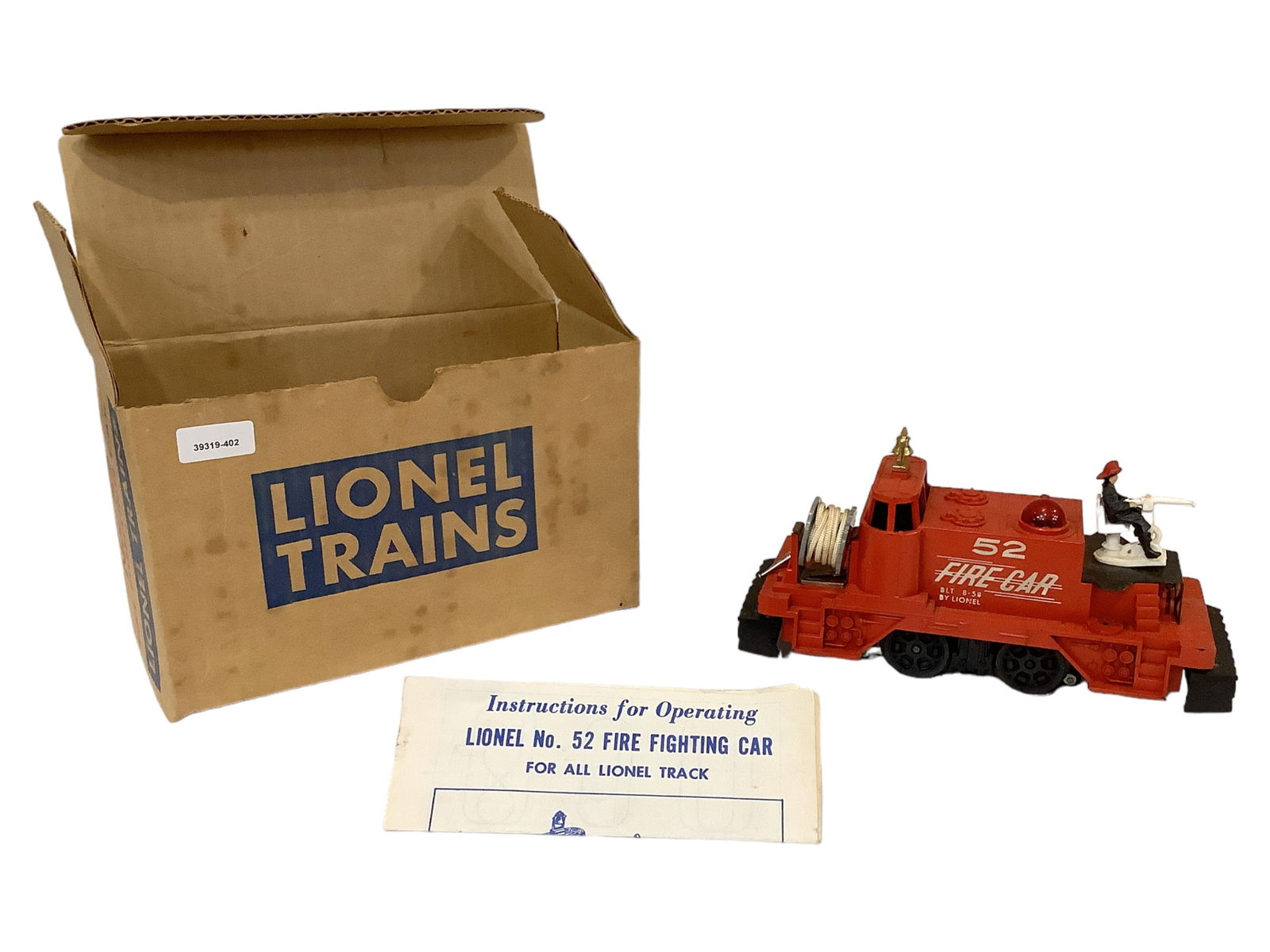 Lionel Postwar "O" Gauge Fire Fighting Car (1 of 3)