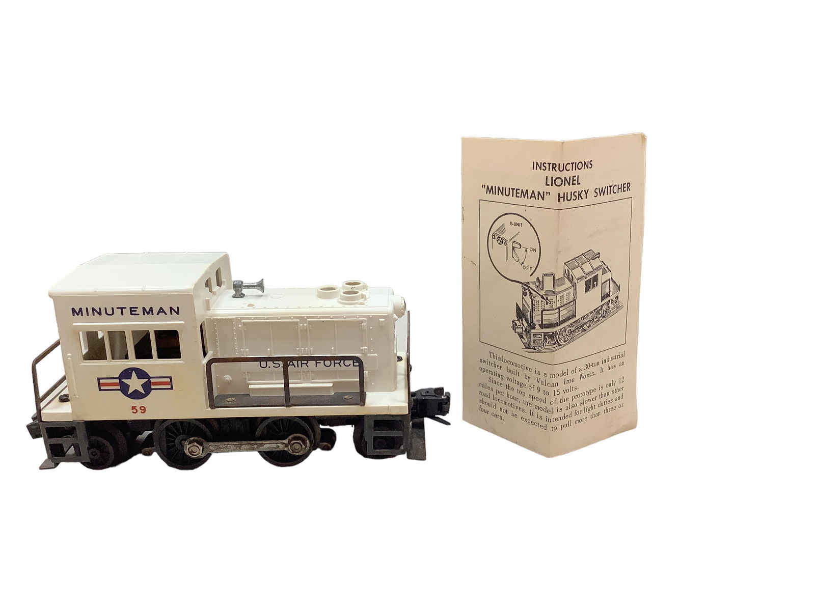 Lionel Postwar "O" Gauge Minuteman Switcher (1 of 1)