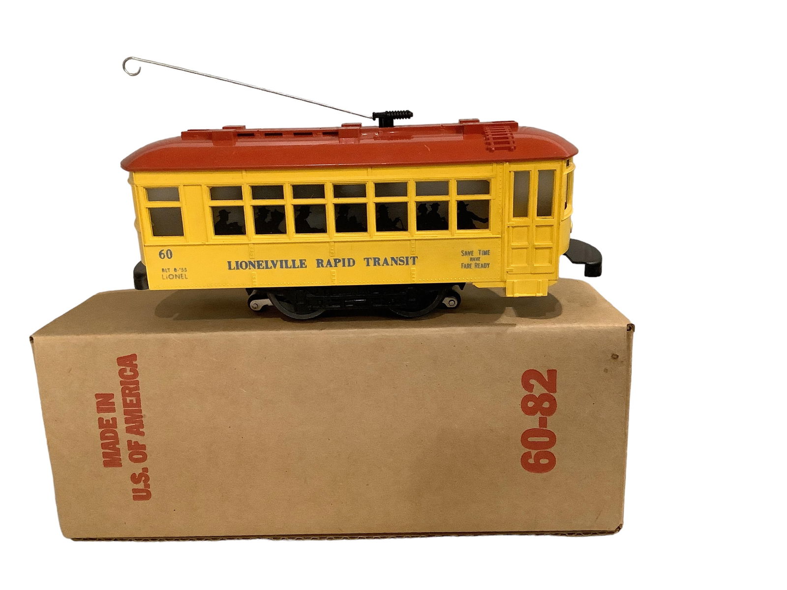 Lionel Postwar "O" Gauge Trolley Car (1 of 2)