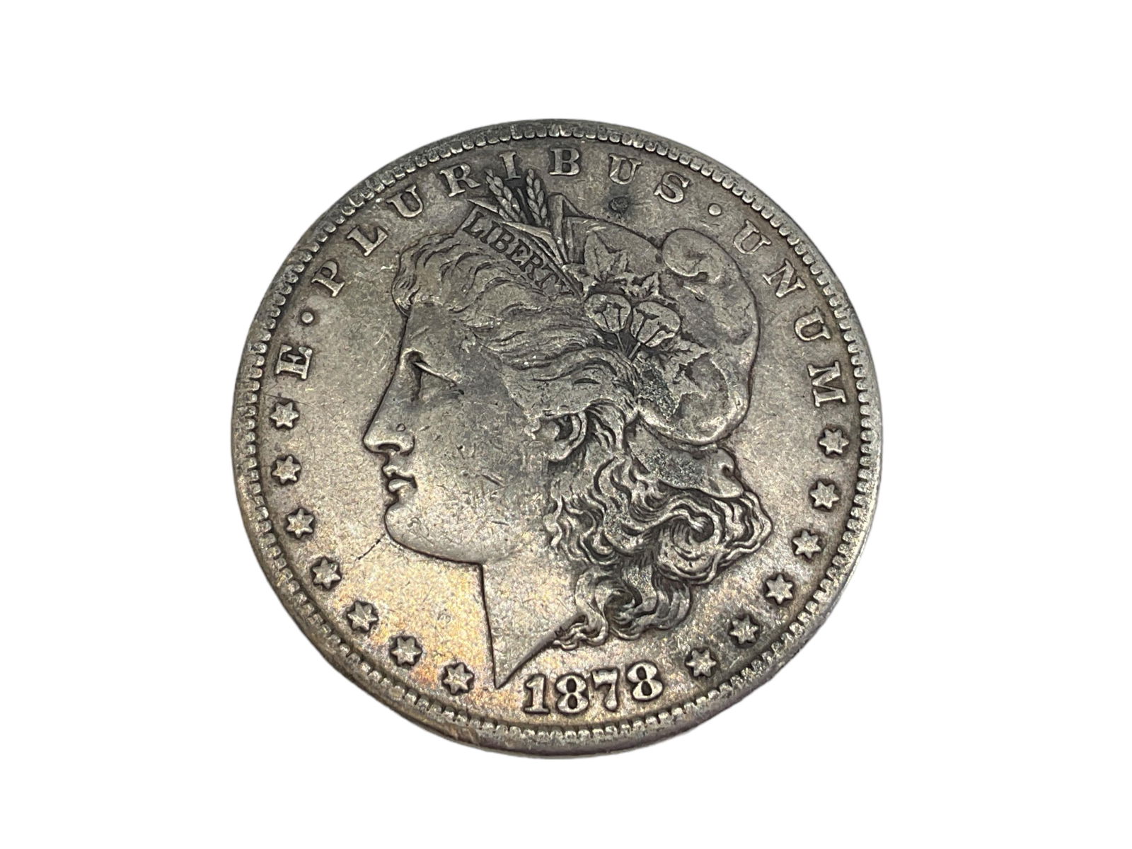 1878-CC U.S. Morgan Silver Dollar Coin (1 of 5)