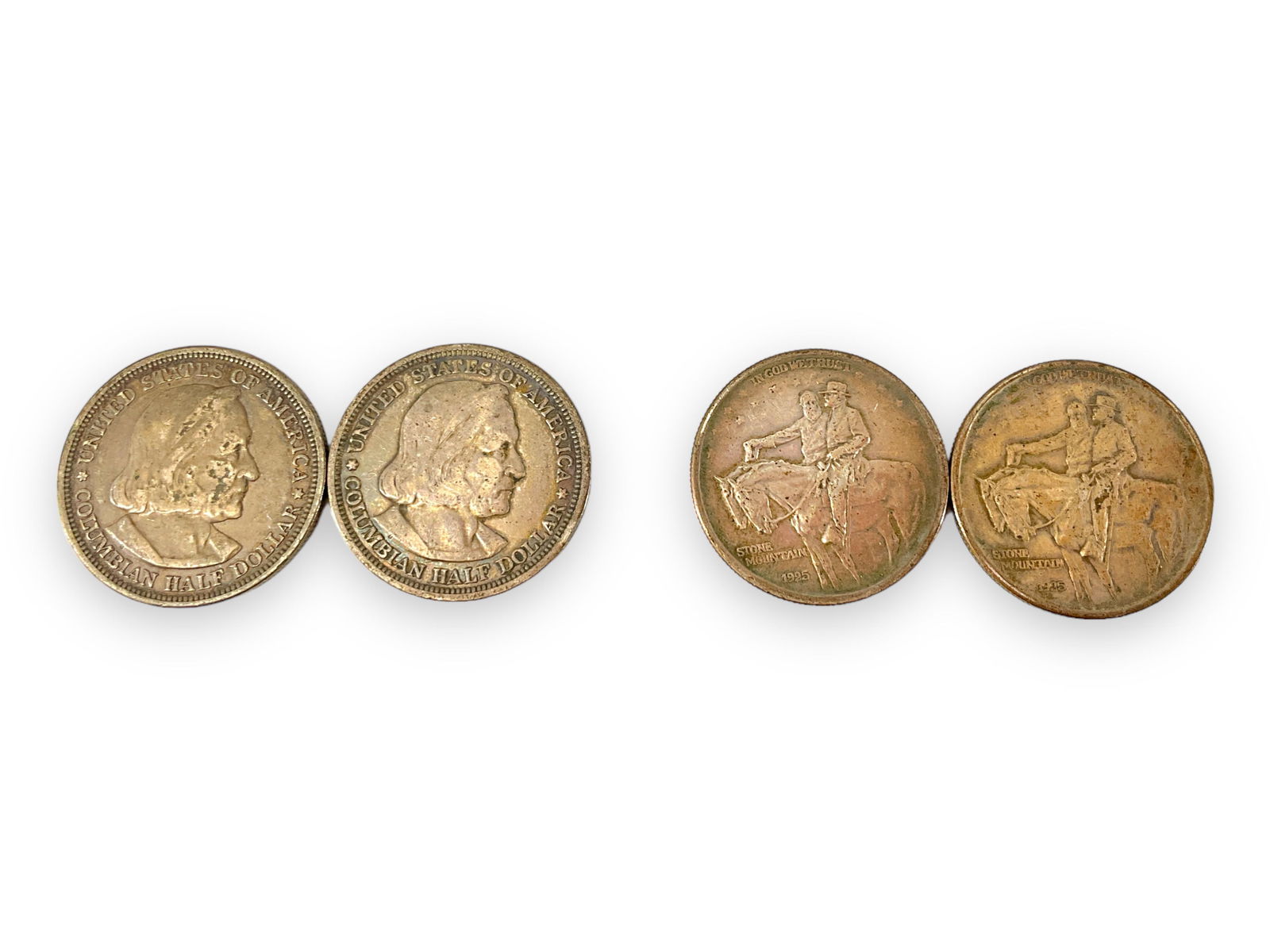 (4) U.S. Silver Half Dollar Coins (1 of 6)