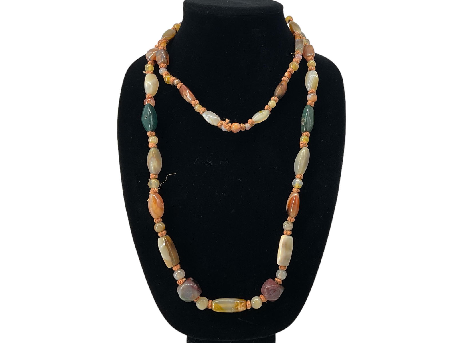 Semi-Precious Stone Bead Necklace (1 of 5)