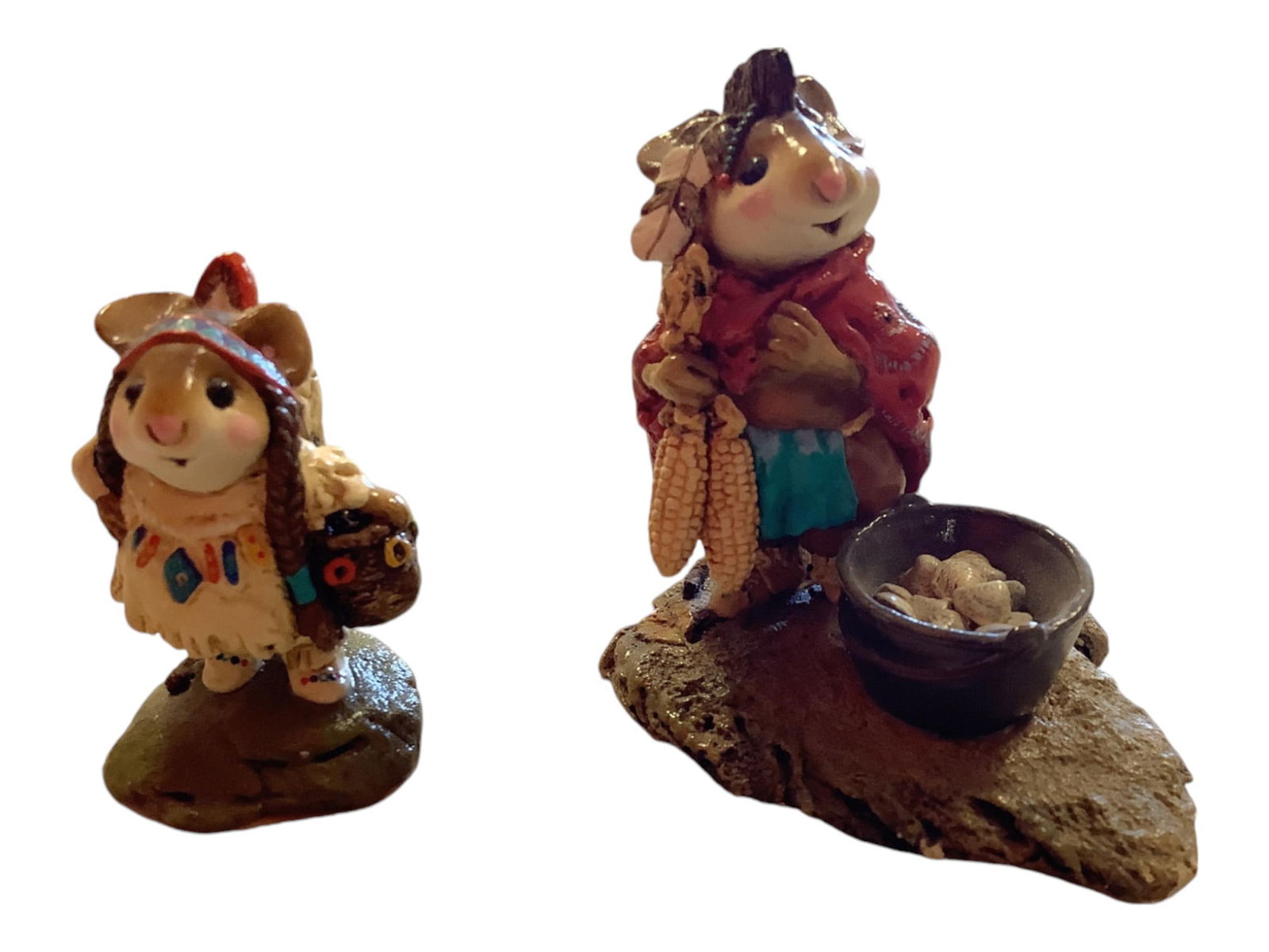 (2) Wee Forest Folk - American Indian (1 of 3)