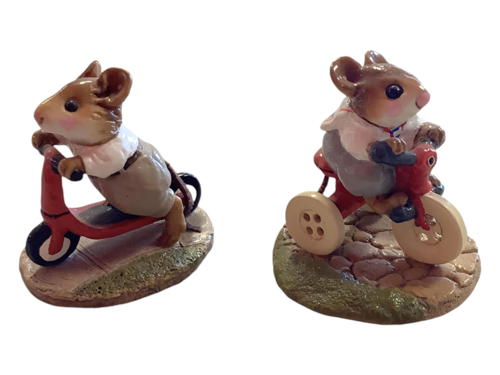 (2) Wee Forest Folk - Mice on Wheels (1 of 3)