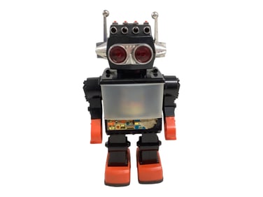 Vintage Plastic "Saturn" Robot 13"