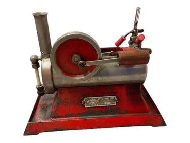 Empire Model Metal Ware Corp Steam Powered Engine Toy with Whistle