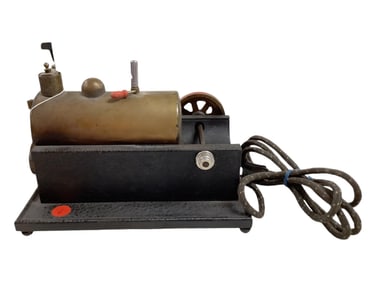 Vintage Electric Steam Engine Toy 9.5"W X 6.25"D x 6.75"H