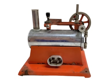 Toy Empire No. 32 Steam Engine 6.25"D x 8"W x 7.75"H