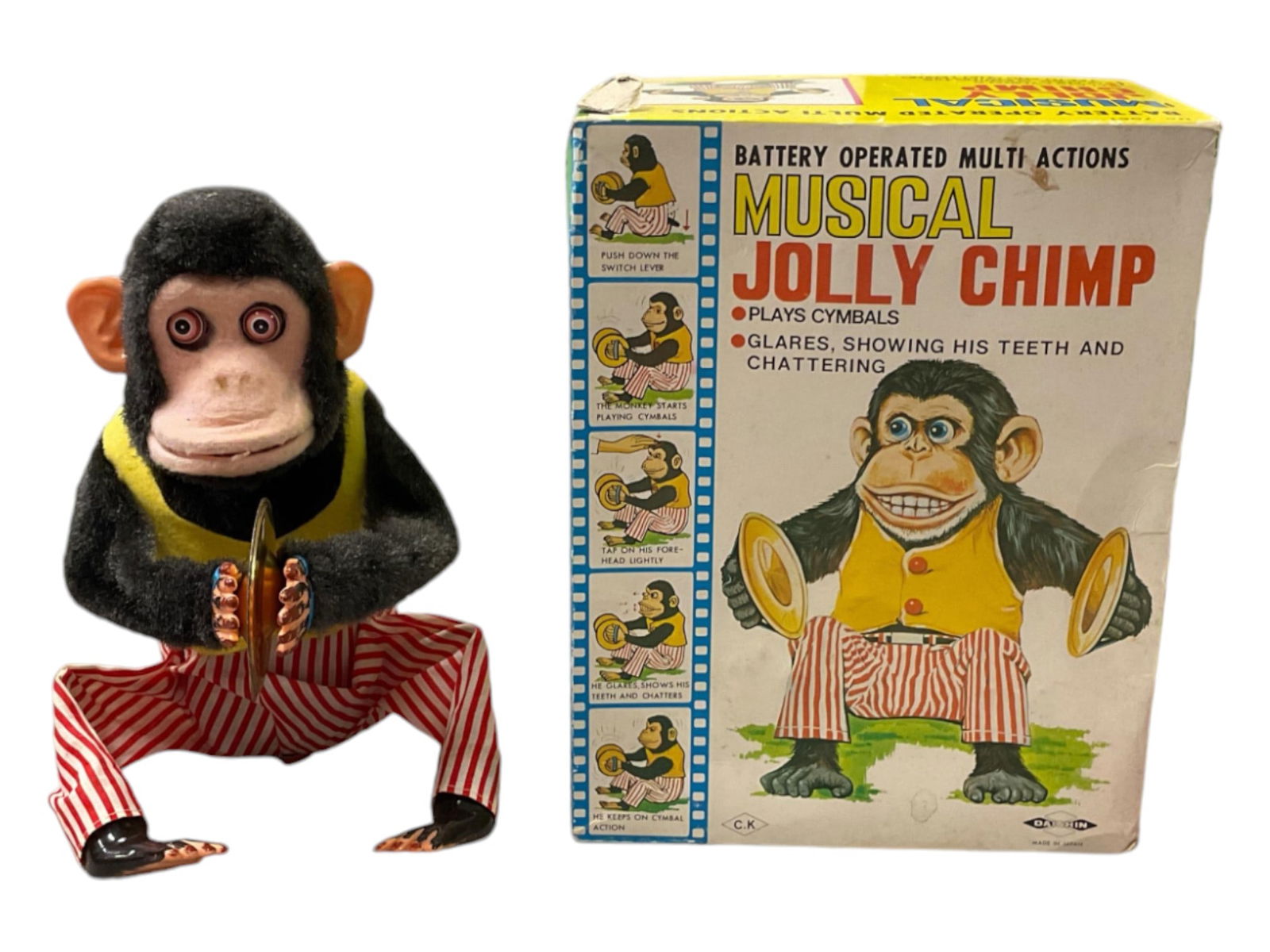 Musical Jolly Chimp, Plays Cymbals (1 of 2)