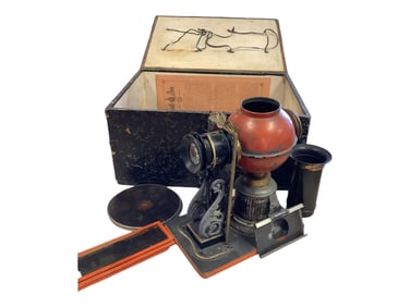 German Magic Lantern Box Set