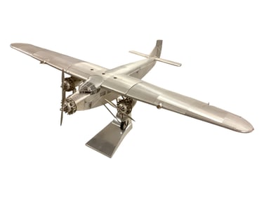 AP452 Ford Tri-Motor Model Airplane 40" wing span 14" tall 26" long