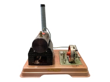 Vintage Fleischman Steam Engine 7"W x 7.25"H x 5.75"D