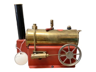 Vintage Weeden Model 43 Electric Steam Engine Toy 9.25"W x 6.25"D x 8"H