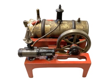 1930s Antique Weeden Live 14 Steam Engine Approx 7"W x 6"D x 6"H