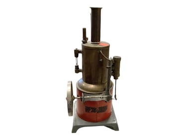 Weeden Vertical Toy Steam Engine circa 1930s Approx 4"W x 4"D x 10"H