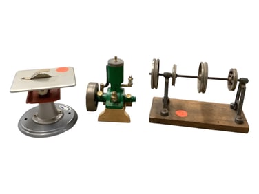 Misc Toy Steam Engine Items Height ranges 3" to 3.75"